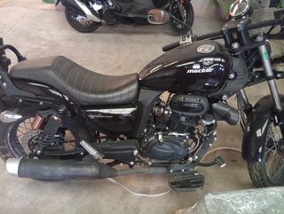 Moto Macbor Rockster Flat 125cc Negra