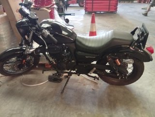 Moto Macbor Rockster Flat 125cc Negra