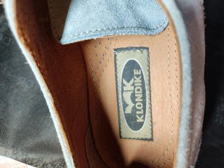Zapatos de ante hombre azul grisáceo