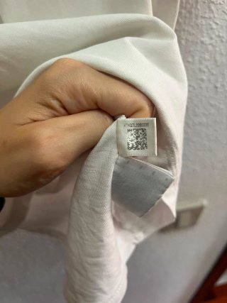 "Adidas Vintage Y2K camiseta mujer blanca XS/S
