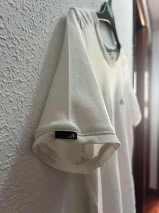 "Adidas Vintage Y2K camiseta mujer blanca XS/S