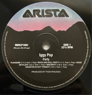 Vinilo Iggy Pop - Party