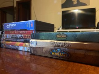 Juegos PC World of Warcraft y Empire Total War