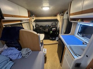 Autocaravana con aire acondicionado