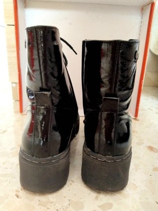 Botines charol Xti Basic negros T.38