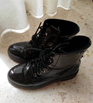 Botines charol Xti Basic negros T.38