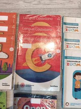 Libros de texto 4 primaria