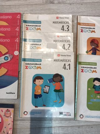 Libros de texto 4 primaria