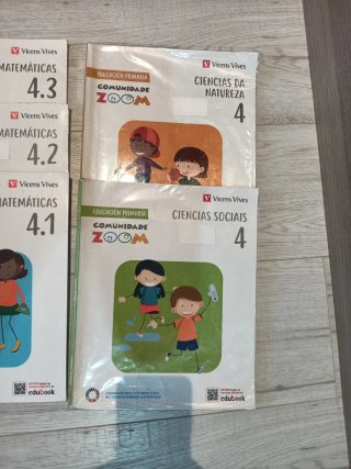 Libros de texto 4 primaria