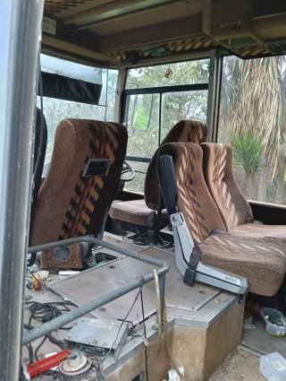 Autobús para parcela