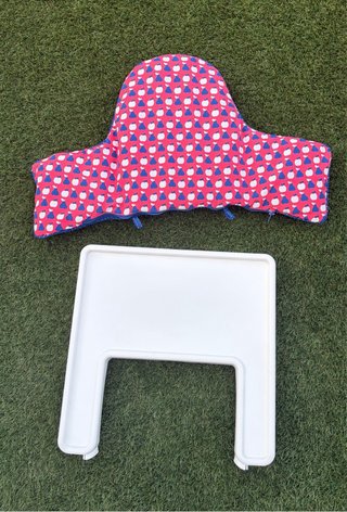Trona Ikea Antilop con bandeja y cojín