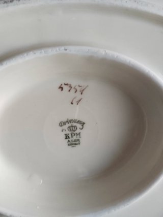 Conjunto Porcelana Alemana Krister 1937