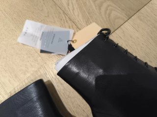 Botines Zara mujer T38 negros