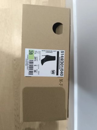 Botines Zara mujer T38 negros
