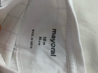 Conjunto bebé: camiseta y pantalón corto