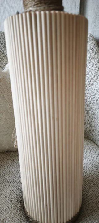 Lámpara artesanal hoja de palmera única