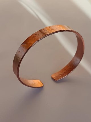 Pulsera ajustable de cobre