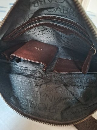 Tracolla uomo Dolce & Gabbana verde