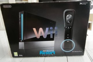 Consola Nintendo Wii Negra