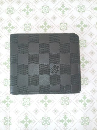 Cartera estilo Louis Vuitton Damier Negra