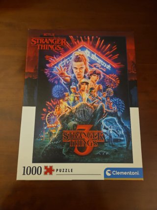 Puzzle Stranger Things 3 Clementoni 1000 piezas