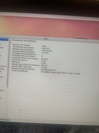 Ordenador Apple iMac Plata y Negro