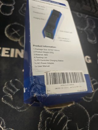 Cargador PS5 DualSense/Edge RGB