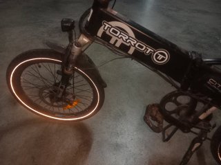 Bicicleta eléctrica plegable torrot