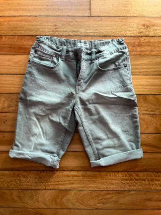 Pantalón corto vaquero gris hombre Talla XS