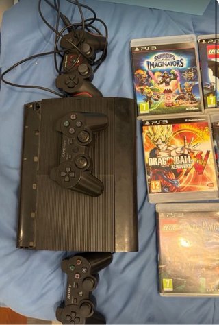 Consola PS3 Super Slim Negra