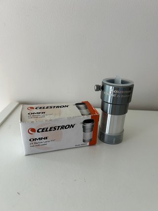 Barlow Celestron Omni 2x 1.25