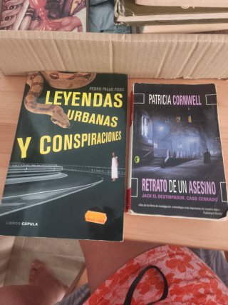 Libros leyendas urbanas y retrato de un asesino