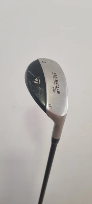 Rescue 2 TaylorMade 16° Stiff-Flex. Palos de Golf