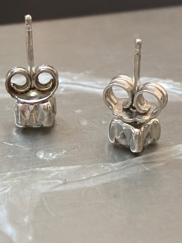 Pendientes Oro 18k 0.65 Ct Diamantes Naturales