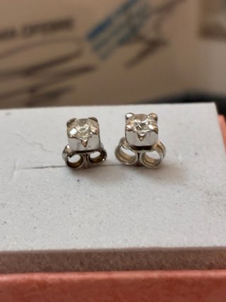 Pendientes Oro 18k 0.65 Ct Diamantes Naturales