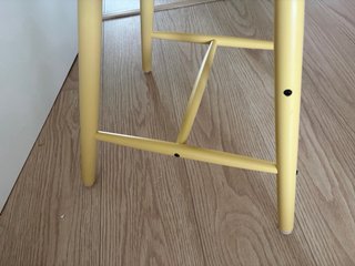 Silla infantil AGAM IKEA amarilla