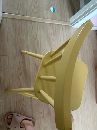 Silla infantil AGAM IKEA amarilla