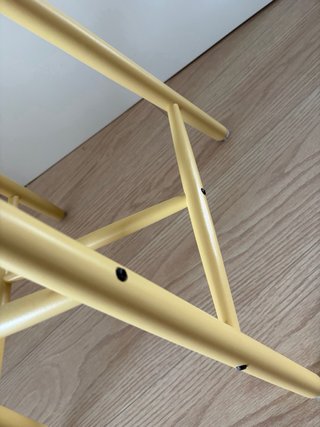Silla infantil AGAM IKEA amarilla