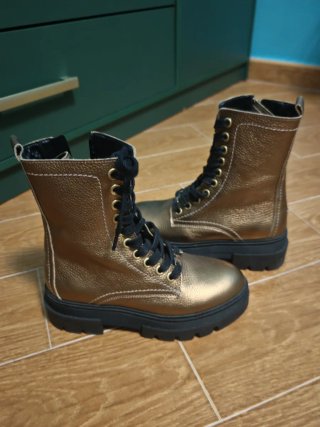 Botas Tommy Hilfiger Doradas