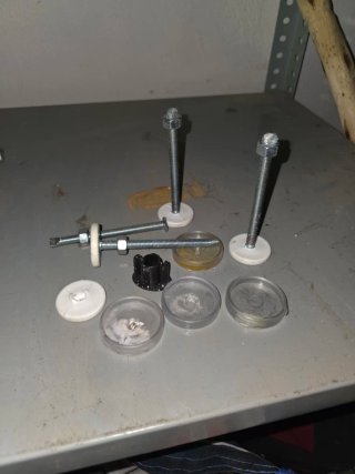 Tornillos para barandilla de seguridad