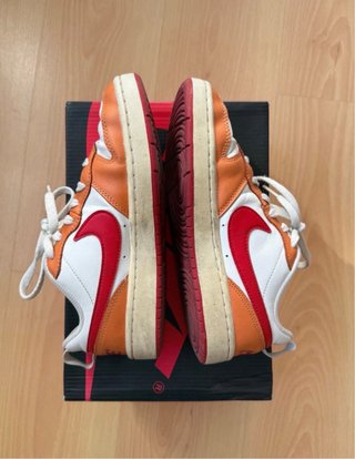Nike Dunk Low Naranjas y Rojas