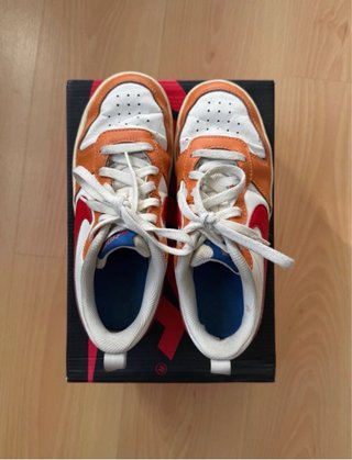Nike Dunk Low Naranjas y Rojas