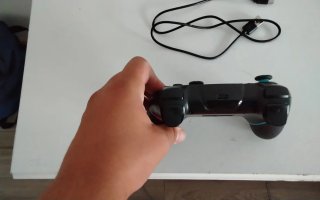 Mando Battletron Negro con Cable USB