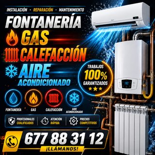 Servicios de Fontanería, Gas y Calefacción
