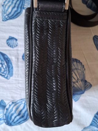 Borsa a tracolla Emporio Armani nera
