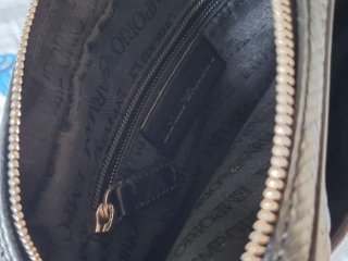 Borsa a tracolla Emporio Armani nera
