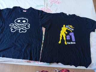 Lote 2 Camisetas Hombre Algodón
