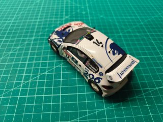 Coche Scalextric Peugeot 206 WRC Esso