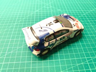 Coche Scalextric Peugeot 206 WRC Esso