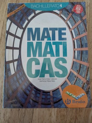 Lote libros 1° Bachillerato Fray Pedro de Urbina
